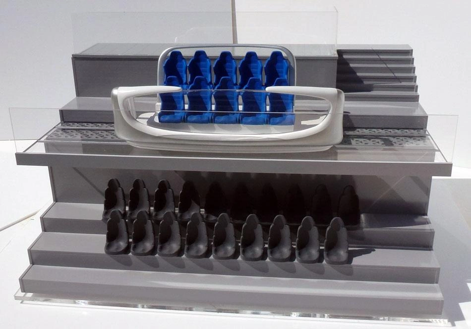 interactive display model
