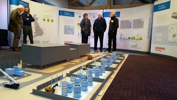 model exhibited